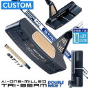 【メーカーカスタム】オデッセイ Ai-ONE MILLED TRI-BEAM パター 右用 STROKE LAB 70 シャフト (ネイビー) DOUBLE W...