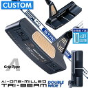 【メーカーカスタム】オデッセイ Ai-ONE MILLED TRI-BEAM パター 右用 STROKE LAB 70 シャフト (ネイビー) DOUBLE W...