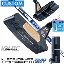 【メーカーカスタム】オデッセイ Ai-ONE MILLED TRI-BEAM パター 右用 STROKE LAB 70 シャフト (ネイビー) DOUBLE W...