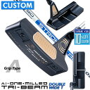 【メーカーカスタム】オデッセイ Ai-ONE MILLED TRI-BEAM パター 右用 STROKE LAB 90 スチールシャフト DOUBLE WIDE...