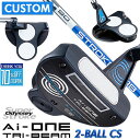 【メーカーカスタム】オデッセイ Ai-ONE TRI-BEAM パター 右用 STROKE LAB 90 スチールシャフト 2-BALL CS 日本正規品 [S...
