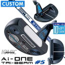 【メーカーカスタム】オデッセイ Ai-ONE TRI-BEAM パター 右用 STROKE LAB 70 シャフト (ネイビー) #5 日本正規品 [Odyss...