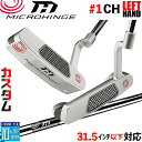 【レフティ/左用】メーカーカスタムクラブ オデッセイ マイクロヒンジ パター MICROHINGEオリジナル スチールシャフト #1 CH 日本正規品 [31....