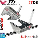 メーカーカスタムクラブ オデッセイ マイクロヒンジ パター 右用 MICROHINGEオリジナル スチールシャフト #7 DB 日本正規品 [31.5インチ以下...