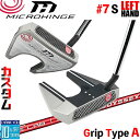 【レフティ/左用】メーカーカスタムクラブ オデッセイ マイクロヒンジ パター STROKE LAB 70 シャフト (レッド) #7 S 日本正規品 [グリップ...
