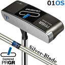 PRGR Silver-Blade Centered 01OS Putter 33/34インチ プロギア シルバーブレード センタード 01OS パター ブレード型 オフセット センターシャフト [日本正規品] [送料無料][2023年モデル] その1