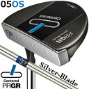 PRGR Silver-Blade Centered 05OS Putter 33/34インチ プロギア シルバーブレード センタード 05OS パター 大型マレット型 オフセット センターシャフト [日本正規品] [送料無料][2023年モデル] その1