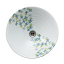 美濃焼 和洋 手洗器 リーフ Sサイズ 手洗い器 手洗鉢 手洗いボウル φ320*H125mm