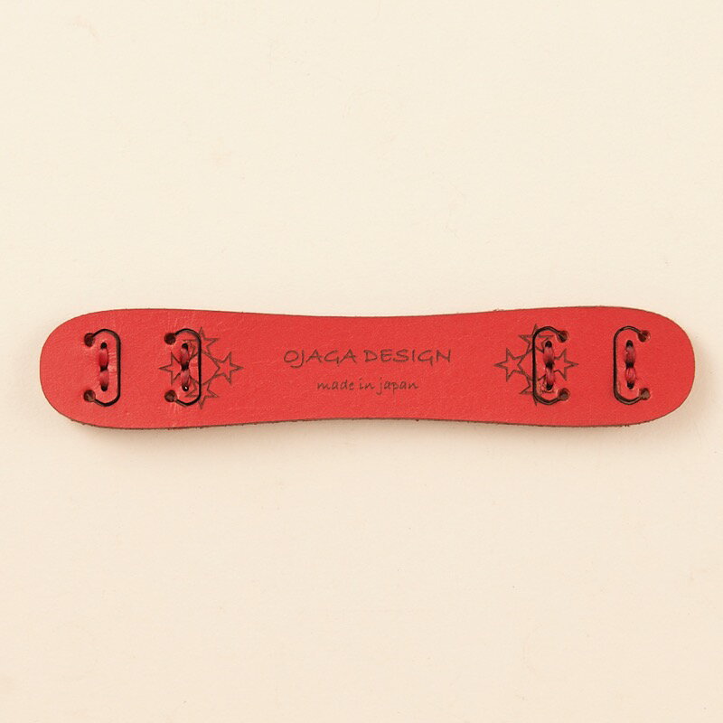 「OJAGA DESIGN」 オジャガデザイン　Mask Belt NESO（RED）