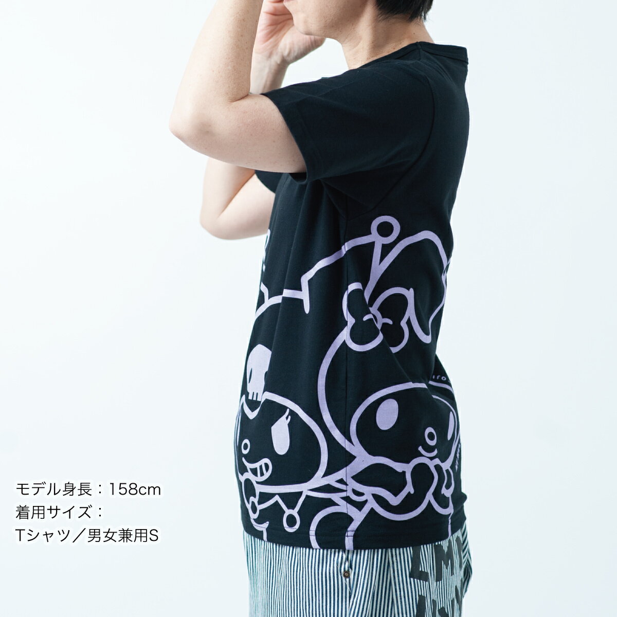 OJICO（オジコ）半袖Tシャツ　マイメロディ&クロミ×OJICO