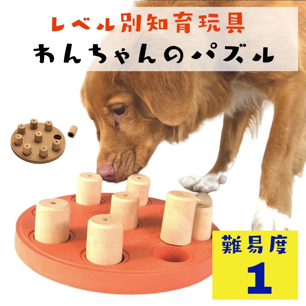 楽天オジコペット犬用 知育玩具 パズル [難易度1] おもちゃ 犬用 知育玩具 知育トイ えさ 餌 ノーズワーク 餌入れ Nina Ottoson ニーナオットソン Dog Smart ドッグスマート 小型犬 大型犬 中型犬 正規品