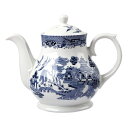 Blue Willow Georgian ティー/コーヒー ポット - TABLE STYLE 限定入荷 ＜チャーチル / C S / ブルーウィロー / シノワズリ＞ - 在庫がなくなり次第販売終了