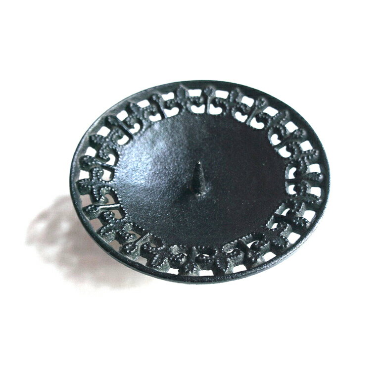 高澤ろうそく店　南部鉄 陽光燭台