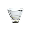 【40%オフ!】【サマーセール】二層硝子ゆらり盃 金 <ガラス / 酒器 / おもてなし / 金箔 / 珍味入れ / 猪口>
