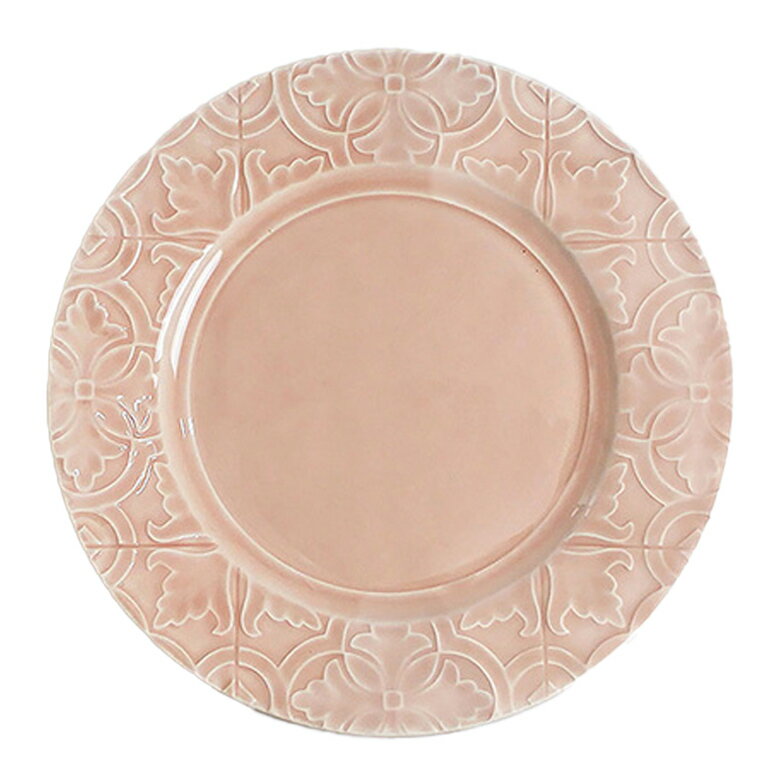 Bordallo Pinheiro RUA NOVA ディナープレート　ピンク ＜ボルダロ / おもてなし / 洋食器 / ピンク＞(3)