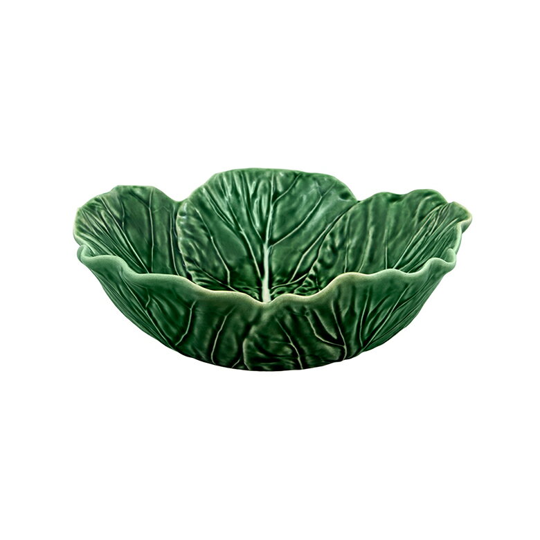 Bordallo Pinheiro キャベツ　サラダボウル　グリーン ＜イースター / クリスマス / おもてなし / ボルダロ＞