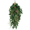 ノルディックドロップ GREEN <クリスマス / スワッグ>