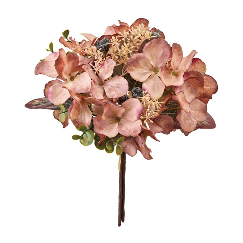ニュアンスハイドレンジアブーケ #42 MAUVE ＜オータム / 秋 / 造花 / アーティフィシャルフラワー＞