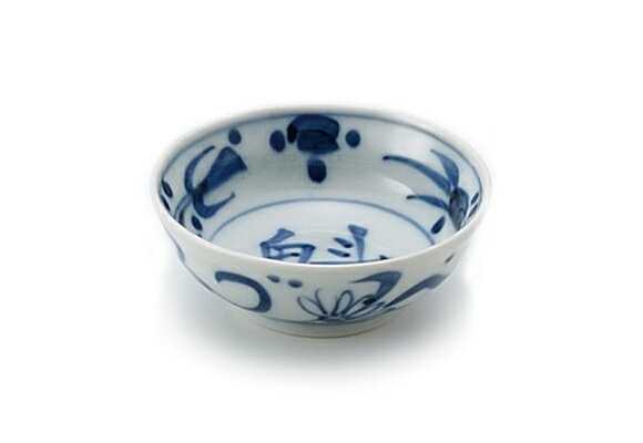 染付魁草紋　丸千代口