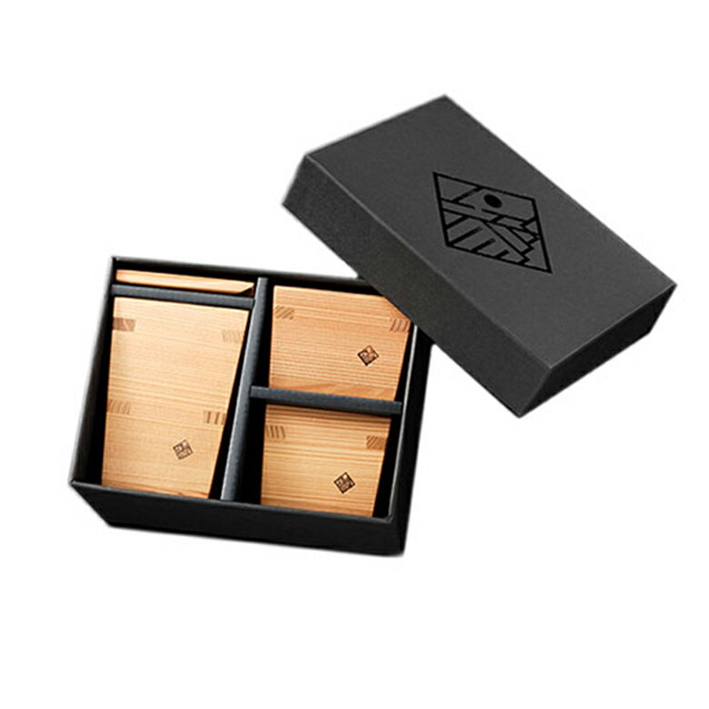 以為　日光杉　酒器シリーズギフトセット（小）