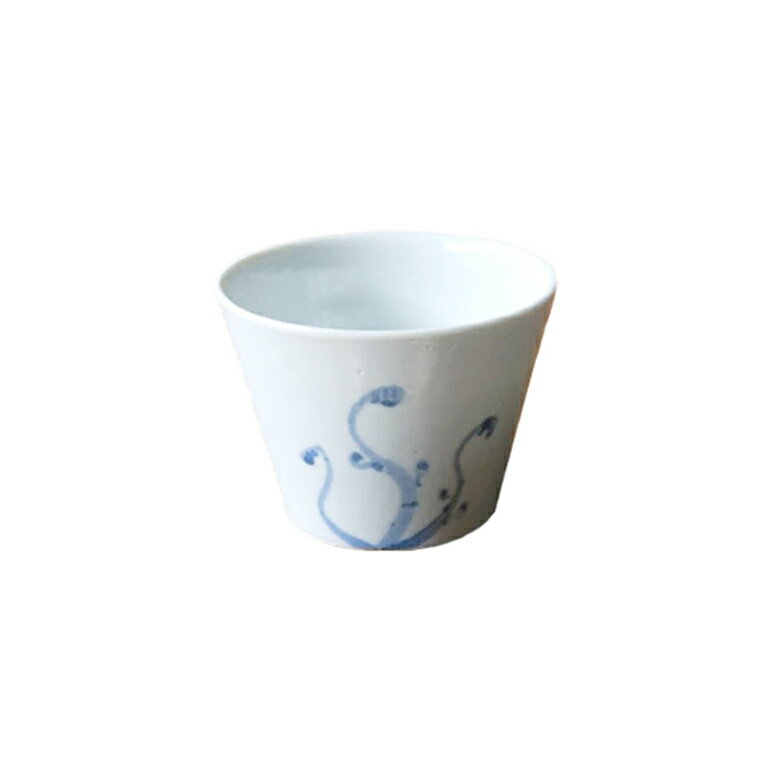 蕎麦猪口　わらび