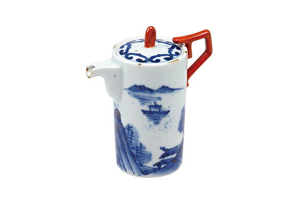 染錦瑞雲山水　ちろり