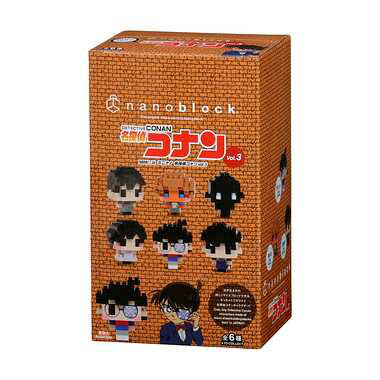 nano block ナノブロック ミニナノ／NBMC_34 名探偵コナン vol.3／カワダ／1BOX(6種入)