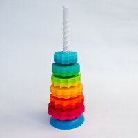 12ヶ月〜★くるくる落として・・もう一回!【スピン・アゲインSpinAgain】石川玩具