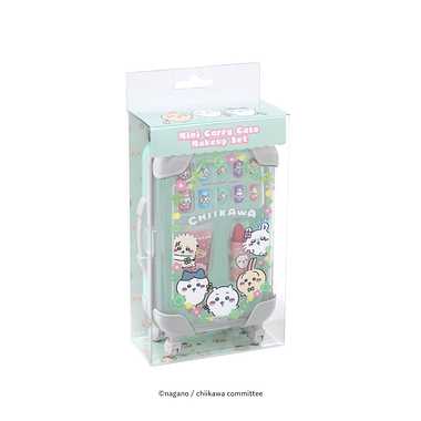 ★365日毎日発送OK★子ども用化粧品／231043／ちいかわ ミニキャリーケースメイクセット ミントグリーン／レイス