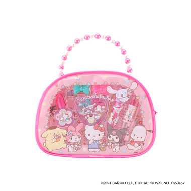 ★365日毎日発送OK★子ども用化粧品／241011／サンリオキャラクターズ おでかけメイクバッグ／レイス