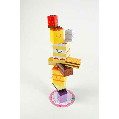 バランスゲーム【つめるかな？パズル　ケーキセット】アイアップ 3