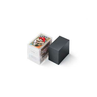 マリオ花札・黒/任天堂 安定した品質で、裏染が無いため安心して使用できます。 花札の遊び方解説書付 メーカー希望小売価格 2,500円 (C)Nintendo ★トランプ・カードゲームのページはこちらです♪