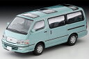 1/64トミカリミテッドヴィンテージ【LV-N216b トヨタ ハイエースワゴン スーパーカスタムG 2002年式（薄緑）】トミーテック