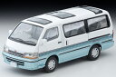 ★365日毎日発送OK★LV-N216d/トヨタ ハイエースワゴン スーパーカスタムG(白/銀)2001年式/1/64スケール/トミカリミテッドヴィンテージ/トミーテック(3)