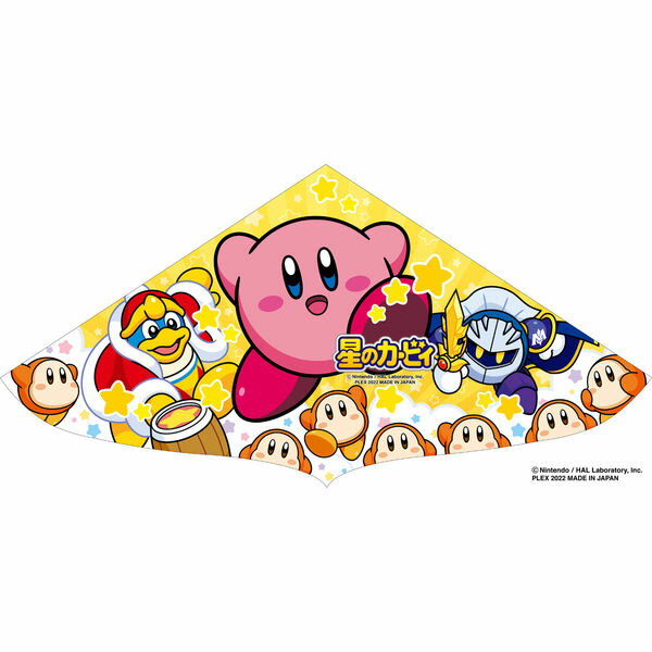 ★365日毎日出荷OK★星のカービィ／カイト／凧揚げ／お正月玩具／凧糸付き／池田工業社