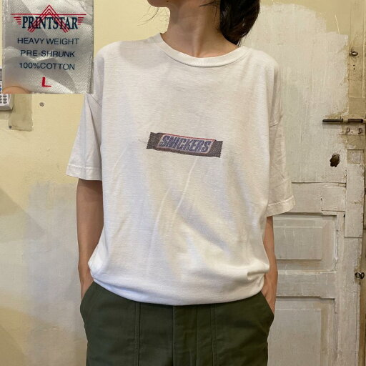 GF146 90s Tシャツ SNICKERS スニッカーズ お菓子 アドT GF146 90s Tシャツ SNICKERS スニッカーズ お菓子 アドT