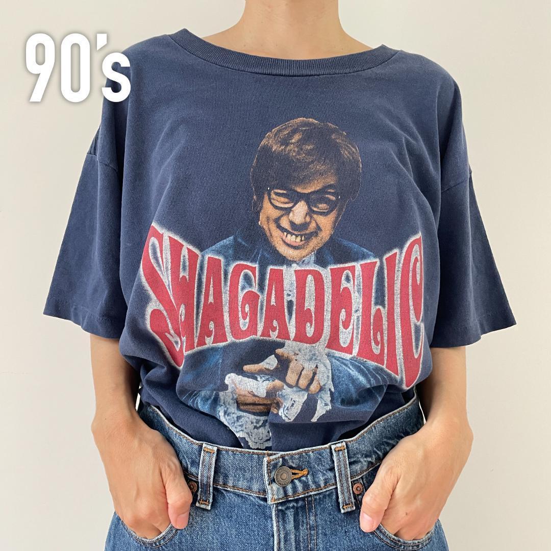 GF507 Tシャツ 90s 映画 ムービーT オースティンパワーズ 古着