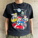 GF250B Tシャツ マリオカート wii ゲームT マリオ 00s 任天堂