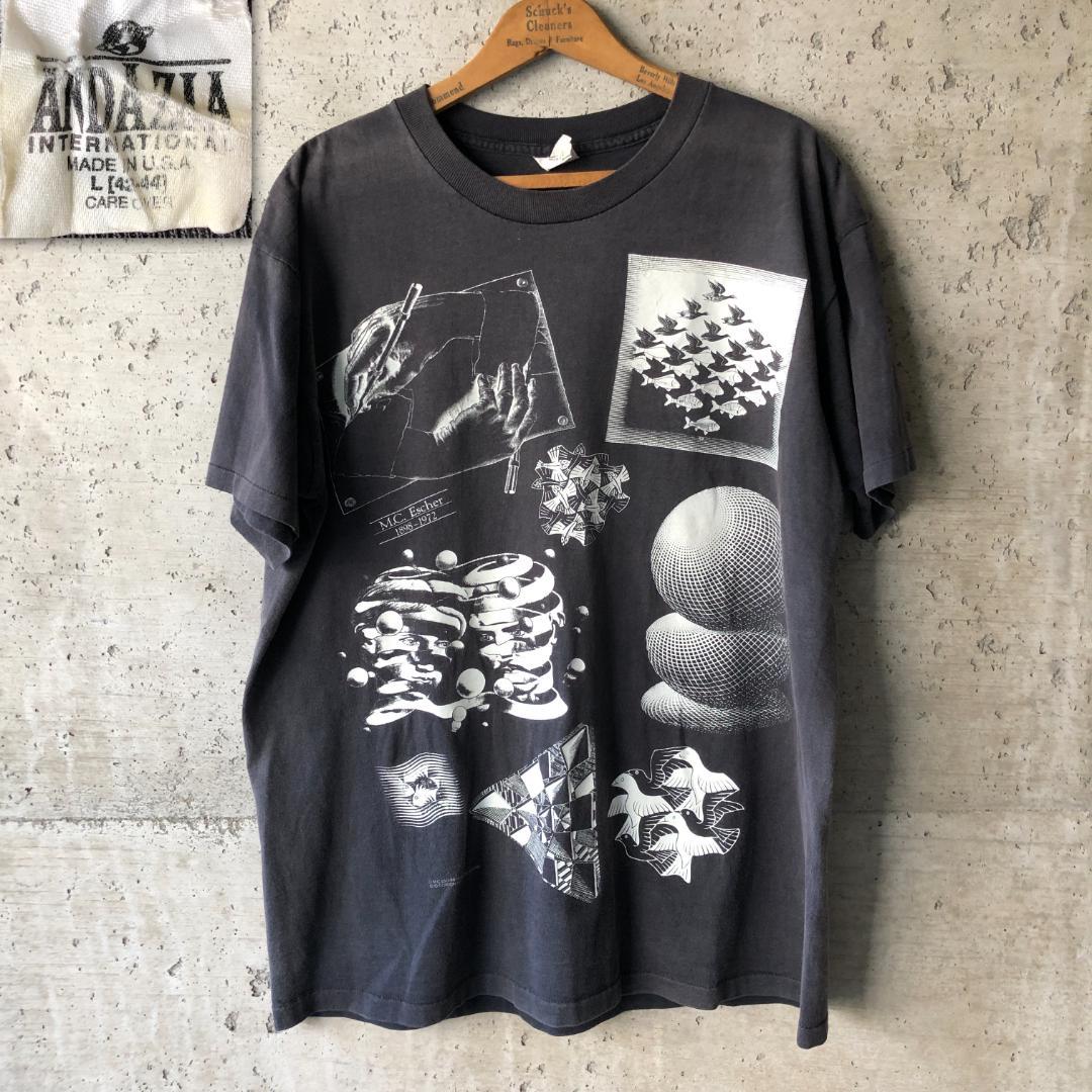 楽天市場】エッシャー tシャツ(素材(生地・毛糸)綿・コットン 楽天市場】エッシャー tシャツ(素材(生地・毛糸)綿・コットン