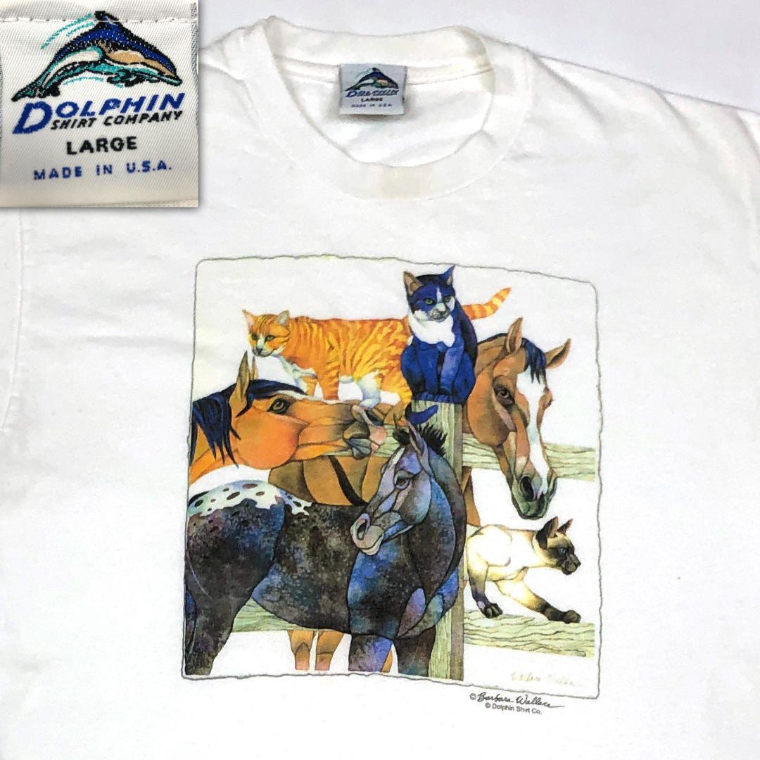 XZ486Tシャツアート90sバー...