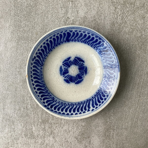 乐天商城 - 【7011a】ソンベ焼き ソンベ song be ベトナム 幻の陶器 ビンテージ 50-60s 装飾皿 ベトナム雑貨 バッチャン焼き オールドソンべ オールドバッチャン