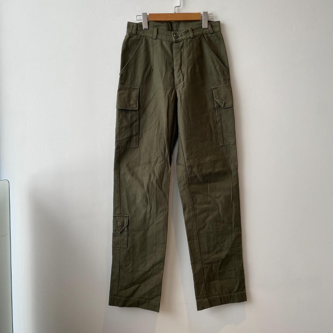 【93】オランダ軍 本物 実物 ミリタリー ナイフパンツ フィールドパンツ