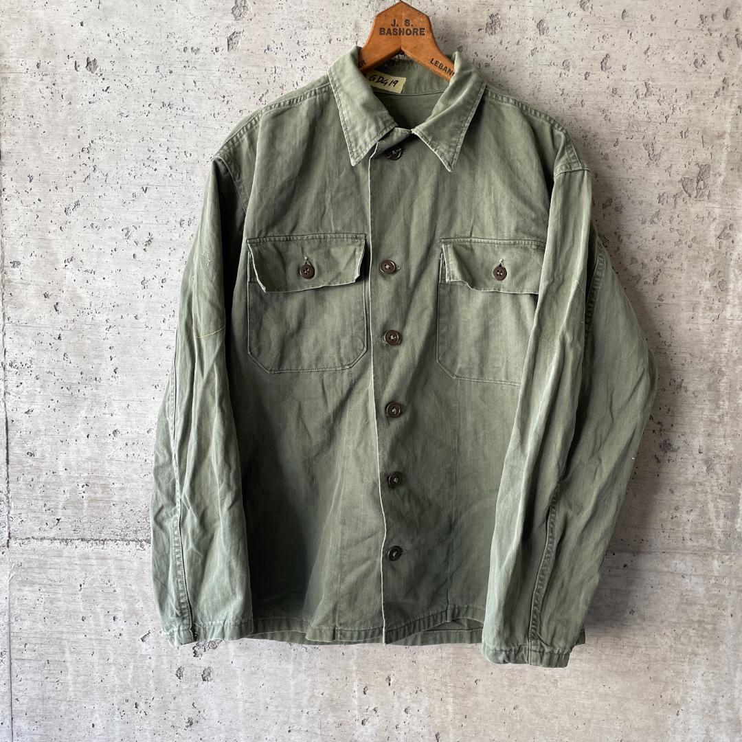 OG-107ジャケットの原型?【アメリカの軍服】陸軍M47HBT OG-107ジャケットの原型?【アメリカの軍服】陸軍M47HBT