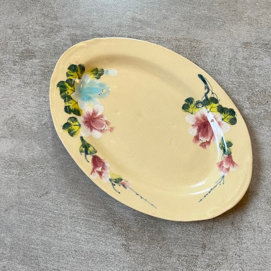 乐天商城 - 【p641】ソンベ焼き ソンベ song be ベトナム 幻の陶器 ビンテージ 50-60s 装飾皿 ベトナム雑貨 バッチャン焼き オールドソンべ オールドバッチャン