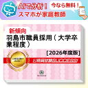 羽島市職員採用(大学卒業程度)基礎能力試験 AI家庭教師が無料でついてくる!合格セット問題集(6冊)+願書ワークセット 公務員 過去問の傾向と対策 [2026年...