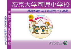 【送料・代引手数料無料】帝京大学可児小学校【年長児】通信教育1年分セット21,600円分プレゼント問題集