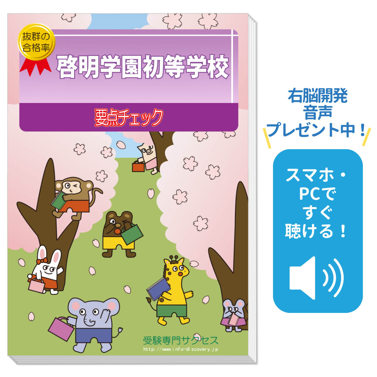 2026 啓明学園初等学校・分野別要点チェック問題集 過去問の傾向と対策 / 面接 家庭学習 送料無料 / 受験専門サクセス