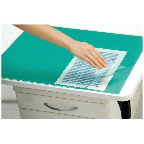 コクヨ　デスクマット　軟質　つやあり　1387x787mm　コスパ重視　グリーン下敷あり　メーカー品番:マ-248　適合デスクサイズ:W1400xD800mm　上敷き:厚さ1.7mm、軟質PVC　下敷き:厚さ2.0mm、発泡ポリエチレン■送料無料