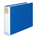 3個で送料無料■コクヨ パイプ式ファイル(両開き式) B4ヨコ型 60mm綴じ厚 チューブファイル エコツインR メーカー品番:フ-RT669B 青 2穴(80...
