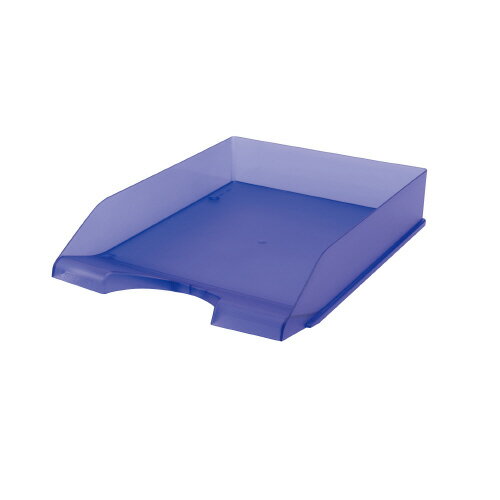 クルーズ　レタートレー　W255xD347xH65mm（外寸法）　A4タテ型　パープル　メーカー品番:LT-500PU　材..